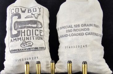 .38 Special 125 Grain “WELLS FARGO BAG” Ammo!  RNFP HI-TEK COATED~100% HAND LOADED