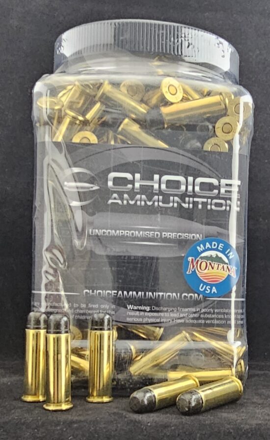 158RNFPL38SP300B Choice Ammunition .38 Special 158 Grain Black Hi-Tek Coated RNFP~100% Hand-Loaded!!