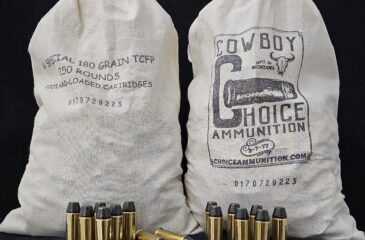 .44 Special 180 Grain "WELLS FARGO BAG" Ammo! TCFP BLACK Hi-Tek Coated Lead Cowboy Action~100% Hand-Loaded!!