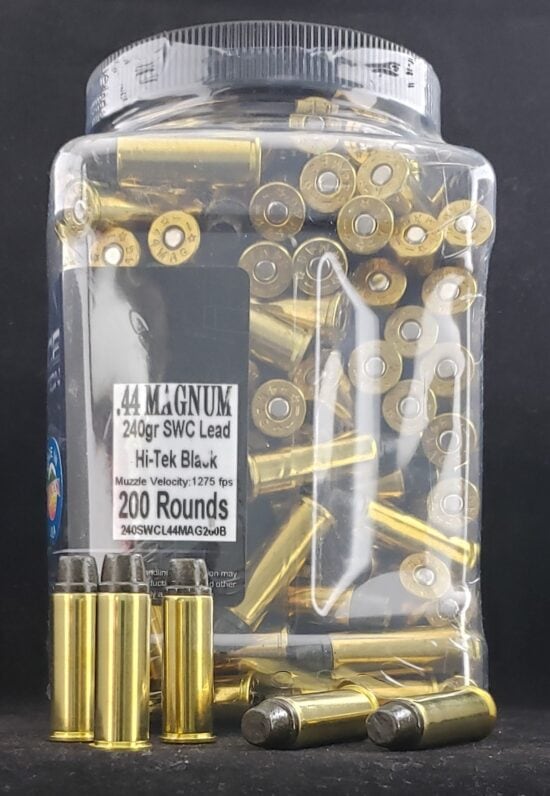 .44 Magnum 240 Grain Hi-Tek Coated SWC~100% Hand-Loaded!!