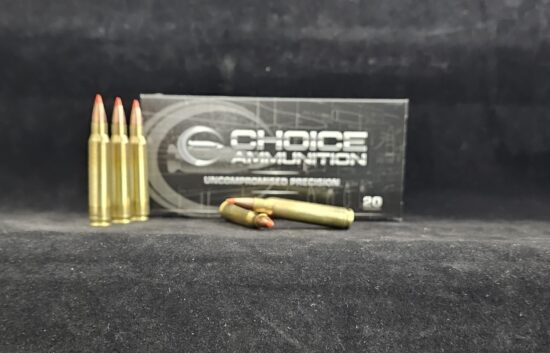 55VMAX223REM20 Choice Ammunition .223 Remington 55 Grain Hornady V-Max~100% Hand Loaded !!