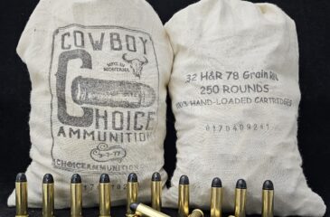 .32 H&R Magnum 78 Grain RN Black Hi-Tek Coated Lead~100% Hand-Loaded!!