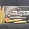 300PAR375RUG20 Choice Ammunition Hunting Choice .375 Ruger 300 Grain NOSLER PARTITION~100% HAND-LOADED!!