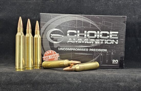 150CH7MMREM20 Choice Ammunition 7MM Remington Magnum 150 Grain BERGER CLASSIC HUNTER~ 100% HAND LOADED !!