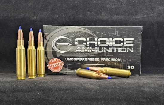 150TTSXLF7MM0820 Choice Ammunition 7MM-08 145 Grain BARNES LRX (LEAD FREE)~100% HAND-LOADED!!