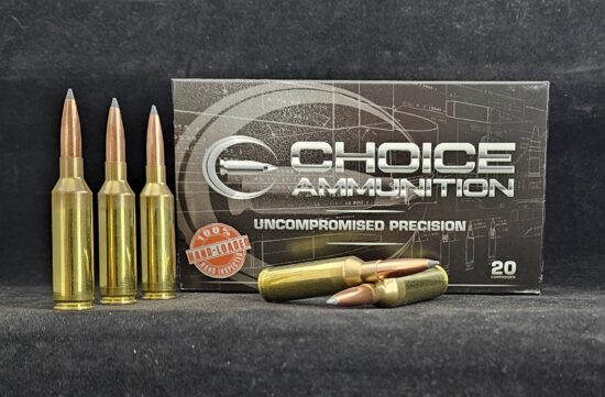 142ABLR6.5PRC20 CHOICE AMMUNITION 6.5 PRC 142 Grain NOSLER ACCUBOND LONG RANGE (ABLR)~100% HAND-LOADED!!