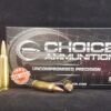 22-250 REMINGTON 60 GRAIN SOFT POINT~100% HAND LOADED!!