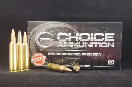 22-250 REMINGTON 60 GRAIN SOFT POINT~100% HAND LOADED!!