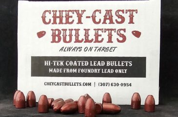9mm (.356) 124gr RN with Hi-Tek Super Coat Chey-Cast Bullets by Choice! 500ct