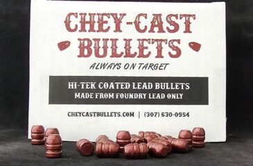 38 Cal (.358) 125gr RNFP with Hi-Tek Super Coat Chey-Cast Bullets by Choice! 3500ct