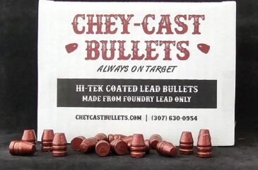 38 Cal (.358) 125gr TCFP with Hi-Tek Super Coat Chey-Cast Bullets by Choice! SAMPLE