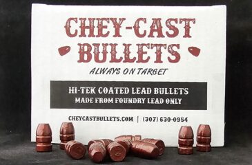 41 Cal (.411) 225gr RNFP with Hi-Tek Super Coat Chey-Cast Bullets by Choice! SAMPLE