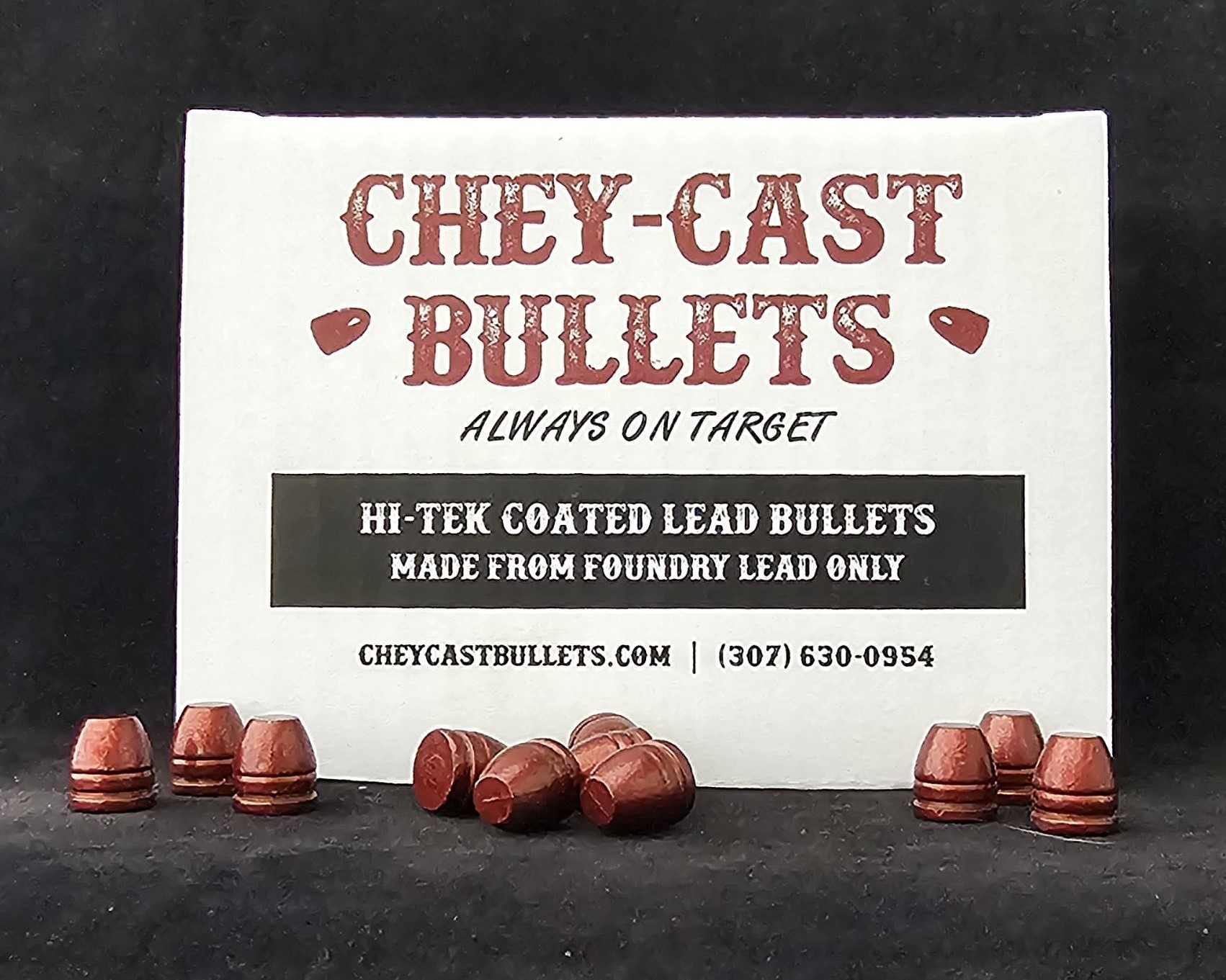45 Cal (.452) 200gr RNFP COLT with Hi-Tek Super Coat Chey-Cast Bullets by Choice! SAMPLE 2LBS
