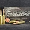 170EOLEH6.8WEST20 Choice Ammunition 6.8 Western 150 Grain Berger VLD-H (Hunting)~100% Hand-Loaded!!