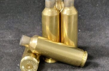 6.8 western once fired brass