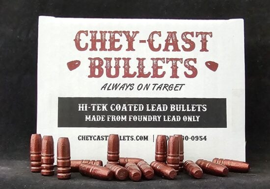 30 Cal (.309) 165gr RNFP with Hi-Tek Super Coat Chey-Cast Bullets by Choice! SAMPLE