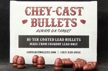 45 Cal (.452) 230gr RN ACP with Hi-Tek Super Coat Chey-Cast Bullets by Choice! SAMPLE 2LBS