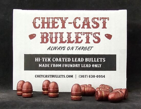 45 Cal (.452) 230gr RN ACP with Hi-Tek Super Coat Chey-Cast Bullets by Choice! 500 ct