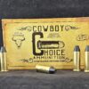 105TCFPL38LC50CCB Choice Ammunition Cowboy Choice .38 Long Colt 105 Grain TCFP HI-TEK COATED LEAD COWBOY ACTION - 50 Round Box