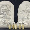 200RNFP44MAGWF250 Choice Ammunition Cowboy Action .44 Magnum 200 Grain "Wells Fargo Bag" Ammo! Hi-Tek Coated RNFP “COWBOY CHOICE” Ammunition~100% HAND-LOADED!!