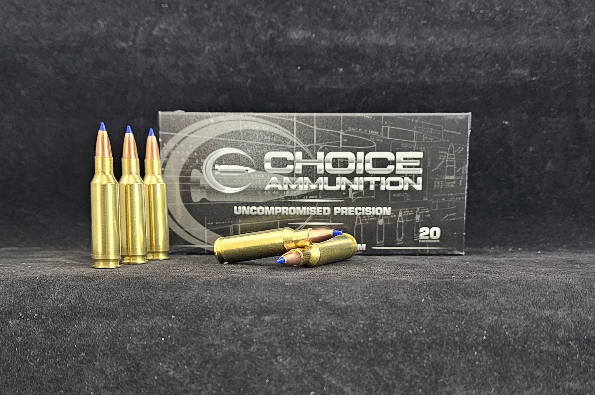224 VALKYRIE 55 Grain Barnes TTSX (Lead Free)~100% HAND-LOADED