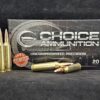 70ACCU22CREED20 Choice Ammunition .22 Creedmoor 70 Grain Nosler AccuBond~100% Hand-Loaded!!
