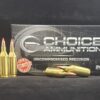50NBT223WSSM20 Choice Ammunition 223 Winchester Super Short Magnum (WSSM) 50 Grain Nosler Ballistic Tip~100% Hand-Loaded!!
