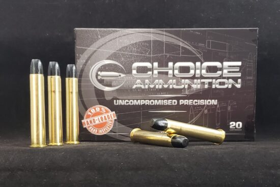 245RNFPL3855WIN20 Choice Ammunition Range .38-55 Winchester (.38-55 WCF & .38-55 Ballard) 245 grain RN Hi-Tek Coated~100% Hand-Loaded!!