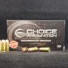 100PRNFP38050 Choice Ammunition Defense Choice .380 Auto 100 Grain Plated Round Nose Flat Point~100% Hand Loaded!!